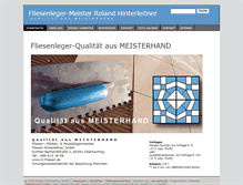 Tablet Screenshot of h-fliesen.de